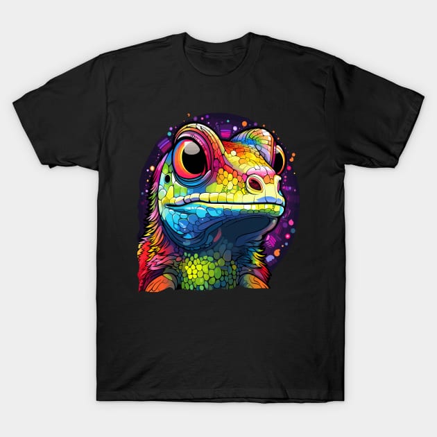 Gecko Rainbow T-Shirt by JH Mart